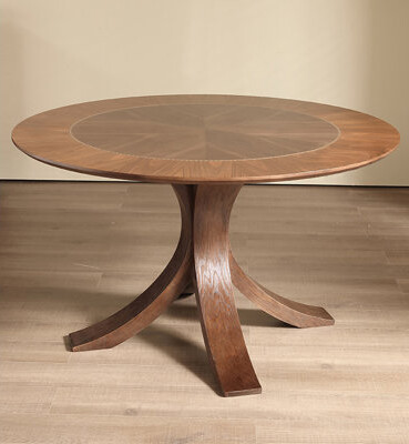 Stella Trek North American Modern Simple Style Solid Black Walnut Dining Table