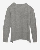 Thumbnail for your product : Mason by Michelle Mason Front Leather Panel Sweater