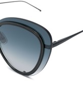 Thumbnail for your product : Boucheron Eyewear Oversized Shaped Sunglasses