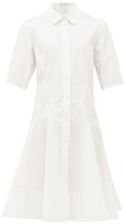 Thumbnail for your product : Proenza Schouler White Label Cotton-poplin Shirt Dress - White