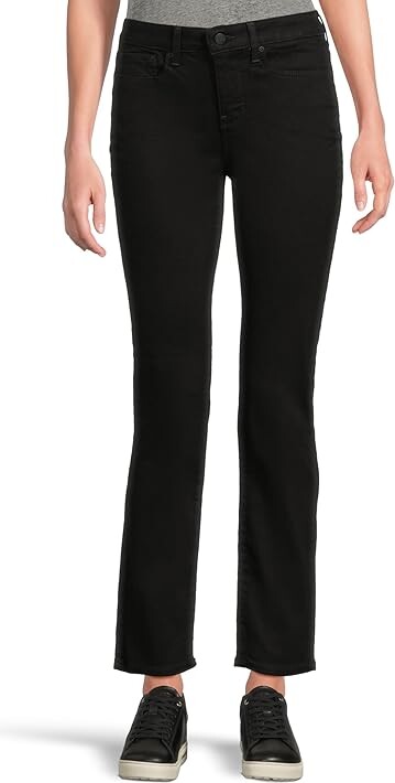 NYDJ Sheri Slim in Black Women's Jeans Black : 00 30, Lycra/Elastane/Denim