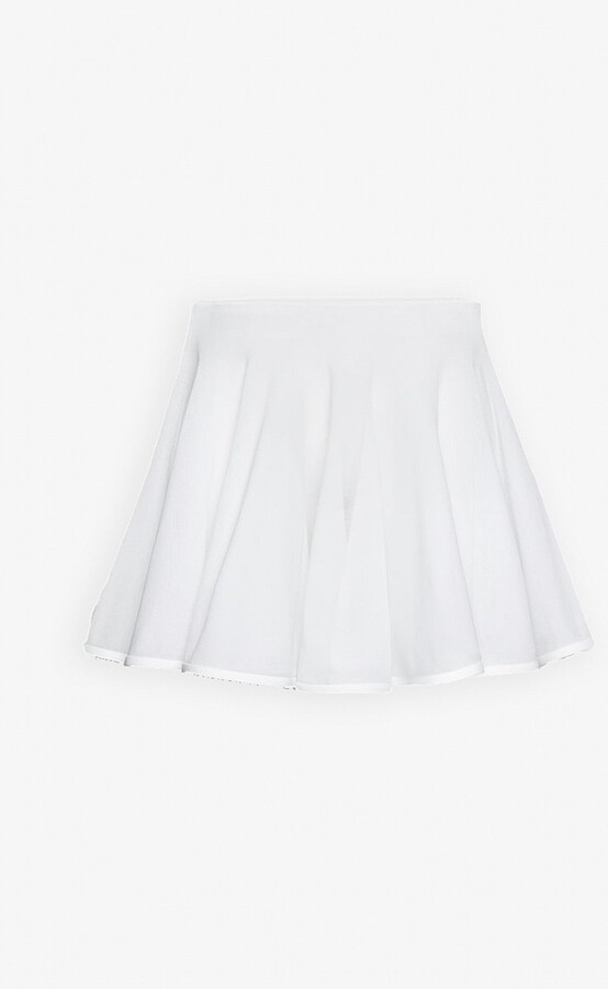 Fine knit skater skirt