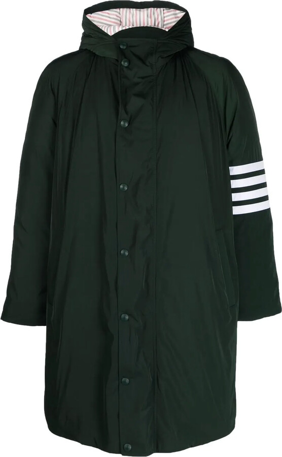 Thom Browne Raglan-Sleeve Parka Coat