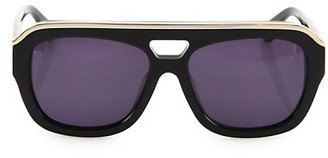 Dax Gabler Oversized Aviator Sunglasses