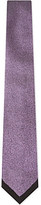 Thumbnail for your product : Yves Saint Laurent 2263 Yves Saint Laurent Contrast edge speckled tie - for Men