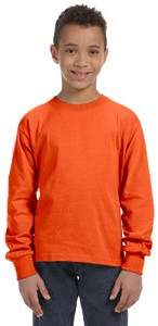 Fruit of the Loom Youth Heavy Cotton Long-Sleeve T-Shirt
