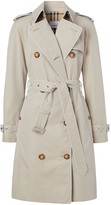 Thumbnail for your product : Burberry Piped-Trim Short Trench Coat