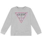 Thumbnail for your product : GUESS GuessGirls Grey Glitter Logo Tracksuit