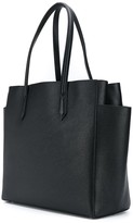 Thumbnail for your product : Vivienne Westwood Logo Plaque Zipped Tote Bag