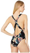 Thumbnail for your product : Roxy Print Beach Classics One-Piece Swimsuit (Anthracite Tropicoco) Women's Swimsuits One Piece