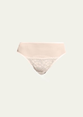 Saalt Leak Proof Period Underwear Regular Absorbency - Soft-stretch  European Lace High Waist Briefs - Quartz Blush - M : Target