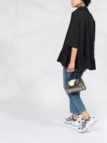 Thumbnail for your product : Semi-Couture Swing-Style Ruffle-Hem Blouse