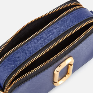 Marc Jacobs Women's Small Snapshot Cross Body Bag - Dark Blue Multi
