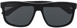 Gucci Eyewear Square-Frame Tinted Sunglasses