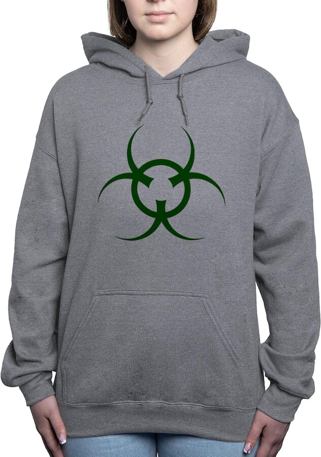 CafePress Hazard Sweatshirt Women's Dark Pullover Hoodie Sweatshirt Graphite Gray