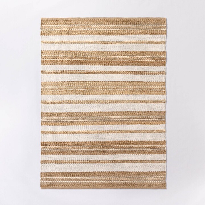 Threshold designed w/Studio McGee 5'x7' Riverton Striped Jute/Wool Area