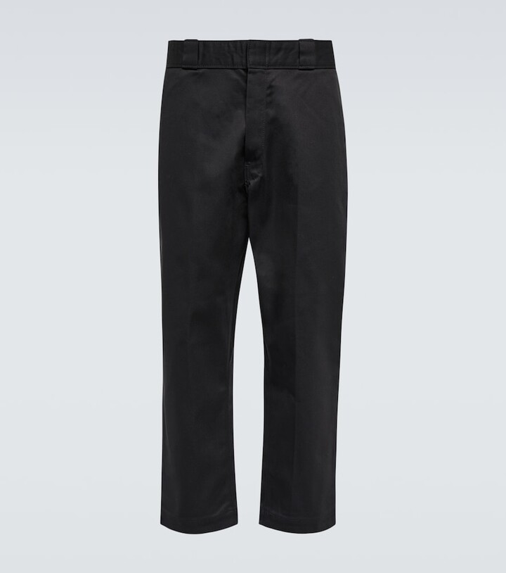 Junya Watanabe Cropped cotton-blend twill pants