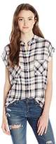 Thumbnail for your product : Dickies Junior's Roll Cuff Plaid Shirt