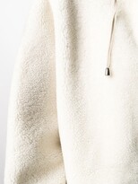 Thumbnail for your product : P.A.R.O.S.H. Shearling Hooded Coat