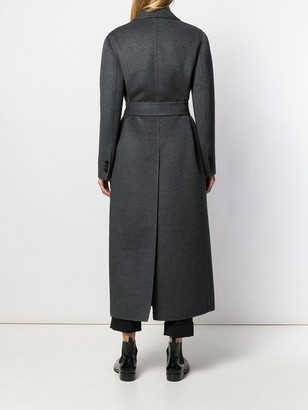 Prada Belted Button-Front Coat