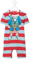 Thumbnail for your product : Stella McCartney Kids Short-Sleeve Snap-Fastening Body