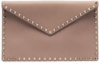 valentino rockstud envelope clutch