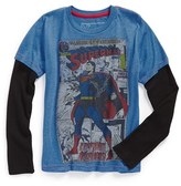 Thumbnail for your product : Dx-Xtreme 'SupermanTM' Layer T-Shirt (Toddler Boys & Little Boys)