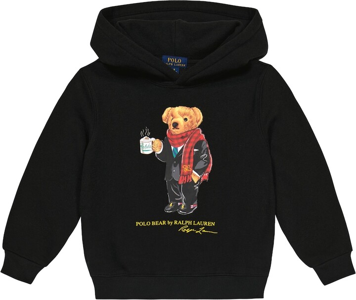 Polo Ralph Lauren Kids Polo Bear jersey hoodie