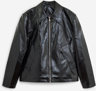 ジャケット・アウター Sefr Matsy Faux-leather Jacket Sefr Green Faux-Leather Matsy Jacket Séfr