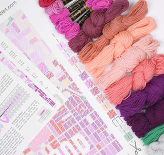 Hannah Bass Needlepoint Hollywood White City Map Tapestry Kit