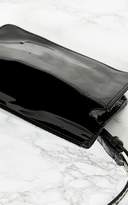Thumbnail for your product : PrettyLittleThing Black Envelope Patent Bum Bag