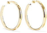 Thumbnail for your product : Jennifer Fisher Reverse Gold-plated Hoop Earrings