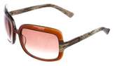 Thumbnail for your product : Oscar de la Renta Gradient Square Sunglasses