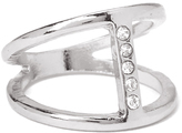 Thumbnail for your product : Forever 21 Rhinestone Geo Ring