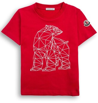 Moncler Enfant Graphic Printed T-Shirt