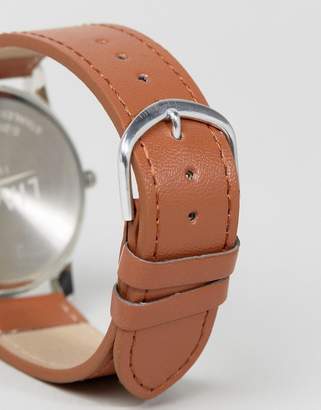 Limit Watch In Tan Exclusive To Asos