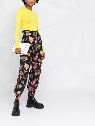 Versace Jeans Couture elasticated Versailles-print trousers