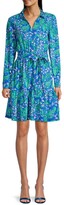 Thumbnail for your product : Lilly Pulitzer Eilenne Leafy Shirtdress