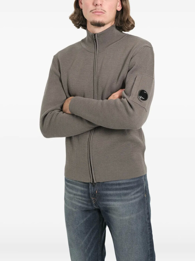 C.P. Company Full-Zip Detail Sweatshirt