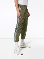 Thumbnail for your product : Comme des Garcons Striped Cropped Sweat Pants