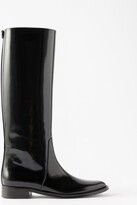 Thumbnail for your product : Saint Laurent Hunt 25 Patent-leather Knee Boots