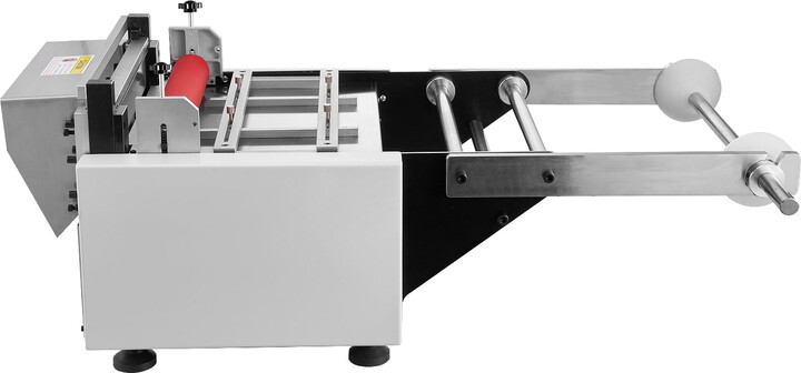 KFFKFF Automated Tube Trimmer for Heat-Shrink, Pipe Slicing Device with Cutting Width Range of 1mm to 280mm, Cutting Thickness between 0.1-0.6mm, Suitable for Materials such as Non-Woven Fabric, PVC