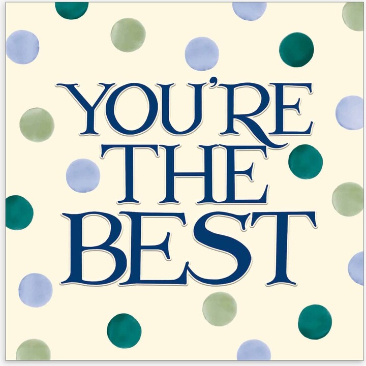 Woodmansterne Spots You're The Best Birthday Card ShopStyle