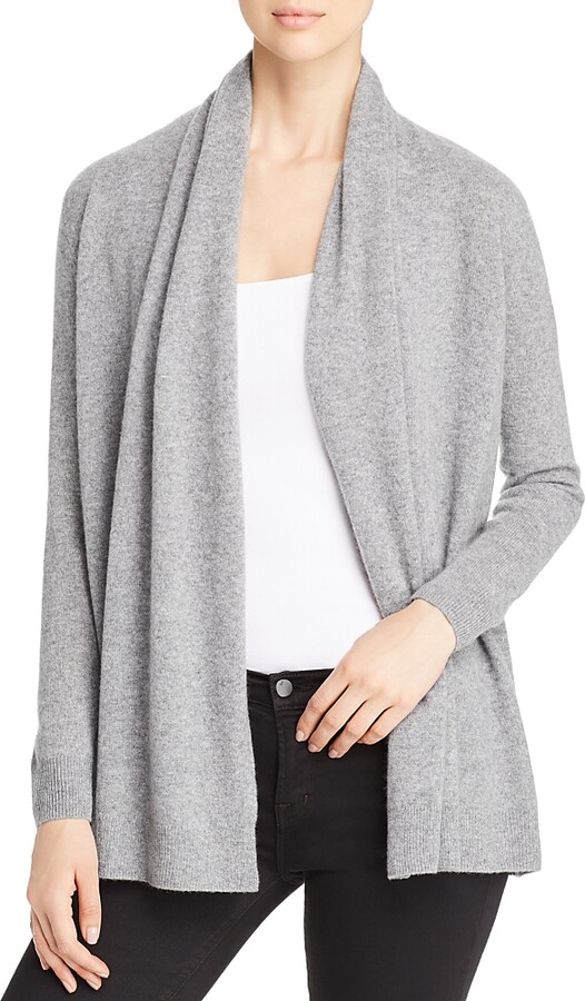 C by Bloomingdale's Cashmere Open-Front Cardigan Exclusive