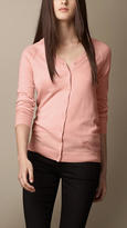 Thumbnail for your product : Burberry Seam Detail Cashmere Cardigan