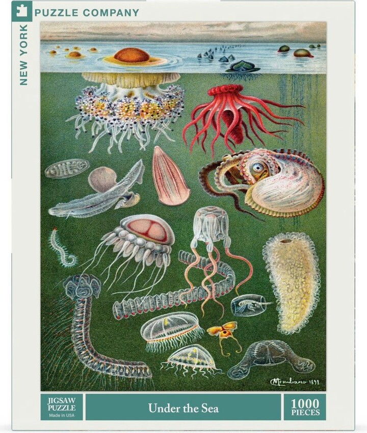 New York Puzzle Company Under the Sea 1000 Piece Puzzle