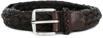 Orciani woven buckled belt