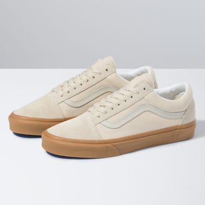 mens gum sole vans