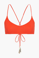 Thumbnail for your product : Emma Pake Chiara Lace-up Bikini Top