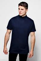 Thumbnail for your product : boohoo Turtle Neck T-Shirt In Regular Fit